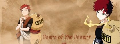 Gaara Of The Desert Fb Covers Facebook Covers